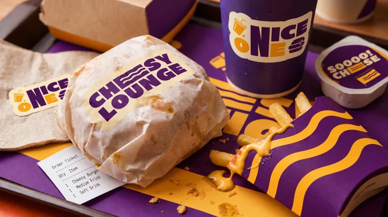 Cheesy Lounge — brand application 5