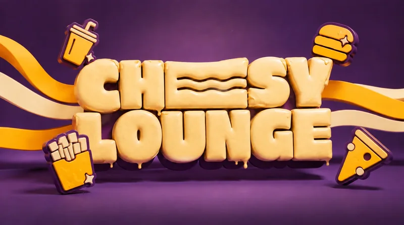 Cheesy Lounge — brand application 12