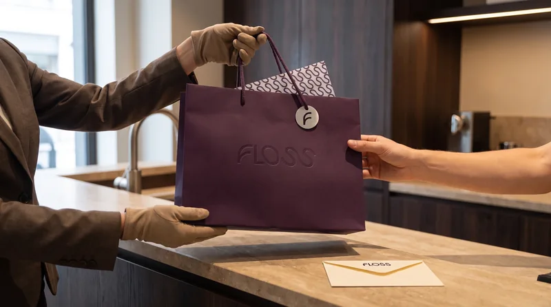 Floss — brand application 8