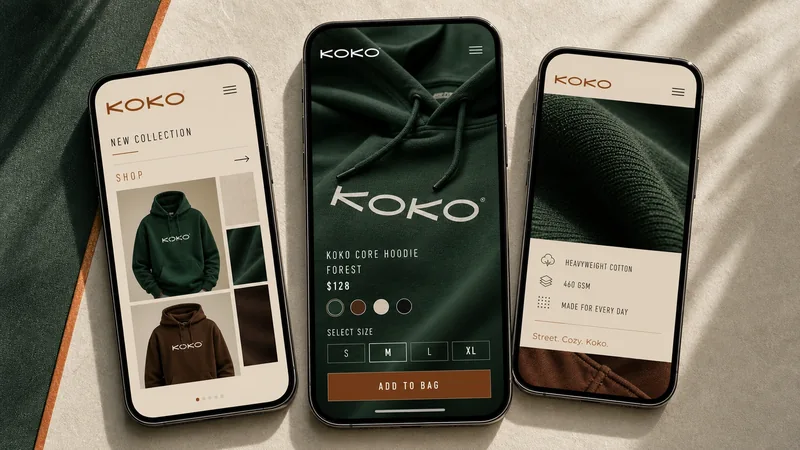 Koko — brand application 13