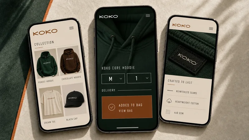 Koko — brand application 14