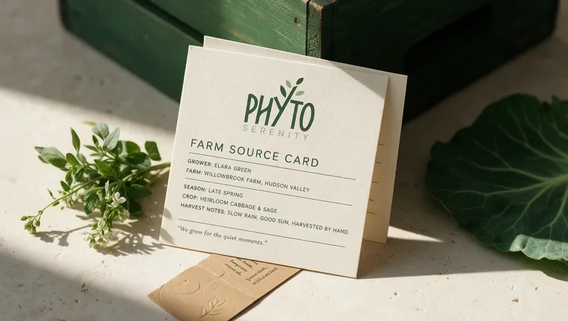 Phyto Serenity — brand application 4