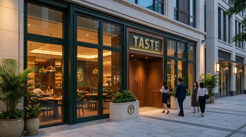 Taste — brand application 7