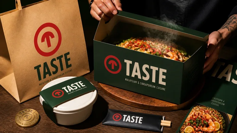 Taste — brand application 3