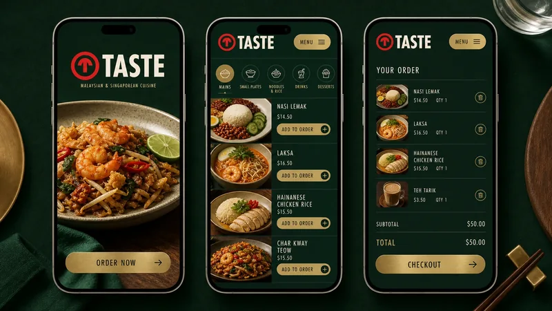 Taste — brand application 8