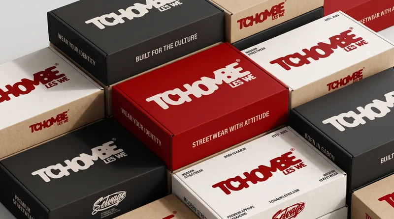 TCHOMBE LES WE — brand application 9